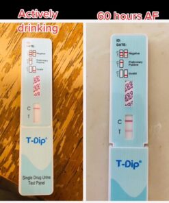 Prime Screen EtG Alcohol Urine Test - at Home Rapid Testing Dip Card Kit - 80 Hour Low Cut-Off 300 ng/mL - WETG-114 (5) 5 24 61Pk2j6D4RL