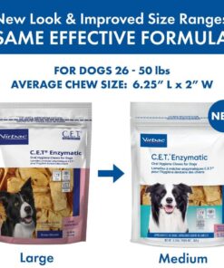 Alternative view of Virbac C.E.T. Enzymatic Oral Hygiene Chews, Medium Dog, 30 Count