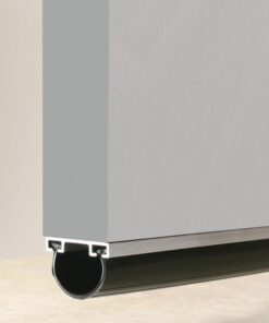 M-D Building Products 87668 18-Feet Universal Aluminum and Rubber Garage Door Bottom, Black 40 61PnRTYVdHL