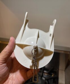 American Standard 738920-0070A 3-Inch Flapper Assembly, White 18 61PnxjtNNpL