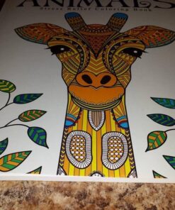 Adult Coloring Books: Animals - Stress Relief Coloring Book 33 61PohW9zrbL