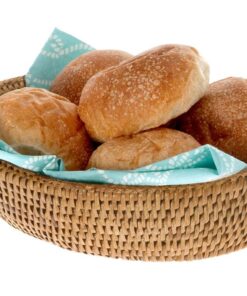 KOUBOO 1020034 La Jolla Bowl Bread Basket, Honey-Brown 5 61PqMLNYFzL
