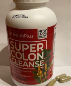 Health Plus Super Colon Cleanse: 10-Day Cleanse, 240 Capsules, 6 Cleanses 240 Count (Pack of 1) 29 61PrgUq1fTL