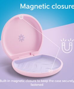 Invisalign Aligners case, Black 25 61Ps6mg4N2L