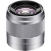 Sony 50mm f/1.8 Mid-Range Lens for Sony E Mount Nex Cameras Silver Lens Only 19 61PupWTLL3L