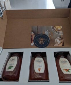 Sandt's Unfiltered Raw Honey Varietal Bundle - Golden, Clover & Orange Blossom (3 LBS) Golden, Clover, Orange Blossom 25 61Px2e7HyoL