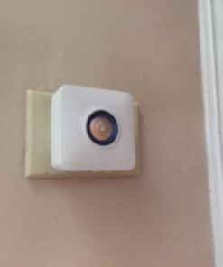 Fosmon WaveLink Wireless Door Chime with 500 Feet Range, 58 Tunes, 5 Volume Levels & LED Indicators for Home/Business/Office (1 Receiver + 1 Sensor) 1 Receiver + 1 Door Sensor Transmitter 44 61Pyr381QDL