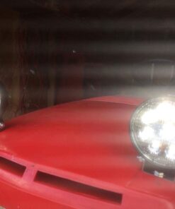 Safego 4inch Round led lights Bar 2Pcs 27w Waterproof Flood Beam Led Pod lights Work Light 12v led lights Off Road Lights Driving Light for Truck Suv Atv Tractor Boat R27W 30 61Q0UVF9VvL