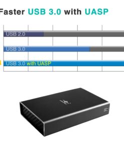 Vantec Nexstar GX USB 3.0 Dual 2.5" SATA SSD/HDD RAID Enclosure, Black (NST-272S3-BK) NexStar GX - USB 3.0 Dual 2.5" (Type A) 19 61Q0cRAa9qL