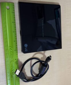 LG GP65NB60 8X USB 2.0 Super Multi Ultra Slim Portable DVD Writer Drive +/-RW External Drive with M-DISC Support - Black 43 61Q16HgQoRL