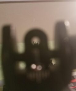 Feyachi Flip Up Iron Sight Front Rear Sight Compatible for Picatinny Rail and Weaver Rail of Rifle, Foldable Sights Black 67 61Q1REYLwSL