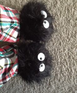 Totoro: Dust Bunny - Makkurokurosuke- Slippers (Pair) 13 61Q26G KjxL
