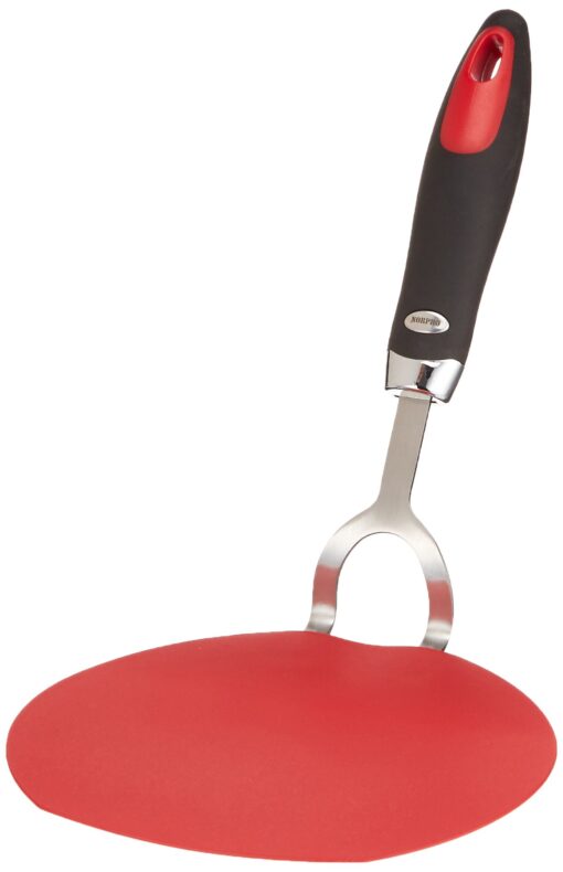 Norpro 1417R Grip-EZ Flexible Pancake Spatula Red, 33.5cm x 16cm x 13cm 1