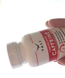 VALI Time Release Caffeine 100mg Pills - Smart Slow Release for Extended Energy & Focus. Advanced Nootropic Supplement. Brain Booster for Active Performance, Alertness & Clarity. 120 Veggie Capsules 32 61Q5LBZESlL