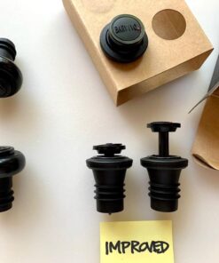 Barvivo Red Wine Aerator and Wine Saver Pump with 2 Vacuum Bottle Stoppers - Preserver For Your Wine - Ultimate Gift Idea as Valentines Day Gifts - Wine Vacuum Pump for Enhanced Taste of Wine Silver 21 61Q7 jGy0pL