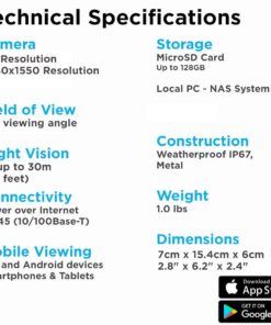 Hikvision 4MP DS-2CD2042WD-I IR PoE Network Security Bullet Camera 4mm Lens 13 61Q7US4M9hL