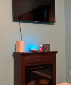 ASAKUKI 500ml Premium, Essential Oil Diffuser with Remote Control, 5 in 1 Ultrasonic Aromatherapy Fragrant Oil Humidifier Vaporizer, Timer and Auto-Off Safety Switch A-yellow 31 61Q9QIgwZsL