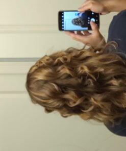 REMINGTON Pro Pearl Ceramic Conical Curling Wand, Digital Controls + 10 Heat Settings, Black/Pink, CI95AC4 1/2 - 1 Inch Black/Pink Tapered 42 61QAHDBbuLL