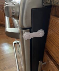 Cabinet Locks - Adoric Life Child Safety Locks 4 Pack - Baby Safety Cabinet Locks - Baby Proofing Cabinet Kitchen System with Strong Adhesive Tape White-4pc 35 61QBnpFqHVL