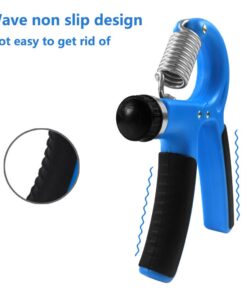 Alternative view of DONGJI Hand Grips Strengthener, Adjustable Resistance 22-88 Lbs, Hand Exerciser Strength Trainer Hand-muscle Developer , Build Hand Finger Wrist and Forearm Strength Easily