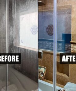 Rain-X 630035 X-Treme Clean Shower Door Cleaner, 12 Fl. Oz, Formulated To Glass Doors - Easy Use, Removes Soap Scum, Dirt, Hard Water Build-up, Calcium, Lime And Rust Stains 32 61QHf7T6mjL