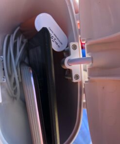 SAFEGO Portable Indoor/Outdoor Lock Box Safe with Key and Combination Access (White) White 54 61QI4DOpGL