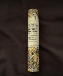 Poo-Pourri Before-You-Go Toilet Spray, Original Citrus, Travel Size 10 mL - Lemon, Bergamot and Lemongrass, 0.34 Fl Oz (Pack of 1) 0.34 Fl Oz (Pack of 1) 26 61QMoVlP5yL