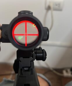 CVLIFE 2.5-10x40e Red & Green Illuminated Scope with 20mm Mount Red Laser 53 61QPM57BZhL