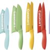Cuisinart 12-Piece Kitchen Knife Set, Advantage Color Collection with Blade Guards, Multicolored, C55-12PCER1 Multicolor 11 61QPZi74vfL