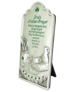 Alternative view of Irish Kitchen Prayer Plaque