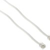 Trisonic Telephone Extension Cord Phone Cable Foot, 50ft, White 7 61QUTXOsNwL