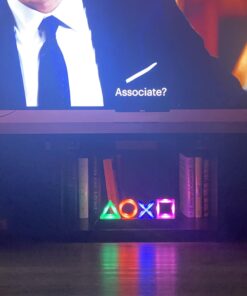 Paladone Playstation Controller Icons Light with 3 Light Modes - Sound Reactive, Dynamic Phasing, and Standard Mode - Gaming Desk Accessories and Game Room Decor 22 61QUm3xZGYL