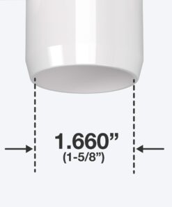 FORMUFIT 1-1/4" 3-Way PVC Elbow Furniture Grade Fitting in White, 1.66" Actual ID, (Pack of 4), Made in USA, UV-Resistant, Impact-Proof, Easily Build 3-Point Corners with PVC Pipe - F1143WE-WH-4 17 61QVNowrksL