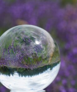 Amlong Crystal Meditation K9 Crystal Ball 3.25 inch (80mm) Diameter for Photography, Lensball, Decorative Ball with Free Crystal Stand and Gift Box, Clear 55 61QWY1Wt6uL