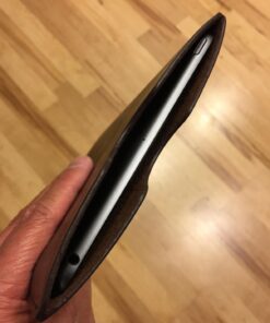 Dockem Executive Sleeve for iPad Mini 6, 5, 4, 3, 2, 1: Premium Synthetic Leather Tablet Case: Slim, Microfiber Lined, Professional, Protective Cover (Dark Brown) iPad Mini 1, 2, 3, 4 & 5 Dark Brown 37 61QWaQaVL 4