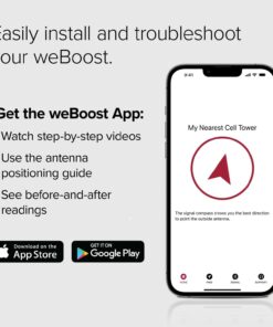 weBoost Drive Reach OTR - Cell Phone Signal Booster for Trucks and SUVs | Boosts 5G & 4G LTE for All U.S. Carriers - Verizon, AT&T, T-Mobile & more | Made in the U.S. | FCC Approved (model 477154) OTR Trucks 27 61QYICJgaAL