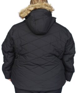 Alternative view of Snow Country Outerwear Womens Plus Size 1X-6X Vail Down Alternative Winter Ski Snow Jacket Coat Black