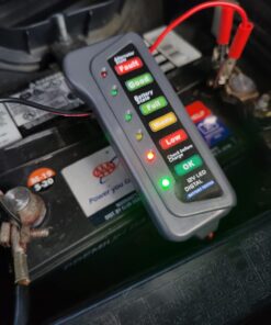 CARTMAN 12V Car Battery Alternator Tester, Test Battery Condition & Alternator Charging, LED Indication 27 61Qfdxa6XyL 3