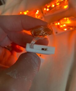 GDEALER 8 Pack 7.2 Feet 20 Led Fairy Lights Battery Operated Mini Silver Copper Wire Firefly String Lights for Christmas Bedroom Indoor Outdoor Wedding Mason Jar Dorm Decor DIY Costume Multi Color 8 Colors Mix 38 61Qh3PhfXkL