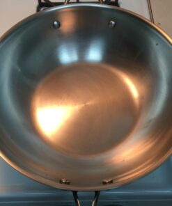 Cooks Standard Wok Multi-Ply Clad Stir Fry Pan, 13" with High Dome lid, Silver 52 61QiyJ7uqPL