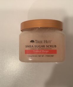 Tree Hut Shea Sugar Scrub Tropical Mango, 18oz, Ultra Hydrating and Exfoliating Scrub for Nourishing Essential Body Care Mango Puree 1.12 Pound (Pack of 1) 47 61QjzPNKvJL