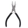 The Beadsmith Double Nylon Jaw Chain Nose Pliers, 4.75 inches (120mm), Black PVC Comfort Grip Handle, with Double Leaf Spring, protects wire when bending and looping 38 61QlxIU6NWL