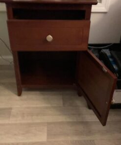 Winsome Wood Eugene Accent Table, Walnut FURNITURE 63 61QmQOMQSvL