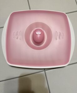 MSC International 78416 Joie Piggy Microwave Bacon Tray with Splatter Lid, Holds 4-5 Strips of Bacon, 10.5 x 8.5 x 2 25 61QpTKE5XnL