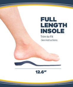 Dr. Scholl's Lower Back Pain Relief Orthotics // Clinically Proven Immediate and All-Day Relief of Lower Back Pain (for Men's 8-14, Also Available for Women's 6-10) 15 61QrEVBJEML