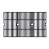 BBQMall 16 7/8" Porcelain Enameled Cast Iron Grill Cooking Grates for Charbroil 463440109, 463432215, 463436213, 463436215, 463420508, 463420509 463420511 463461613 Gas Grills Grates Replacement Parts
