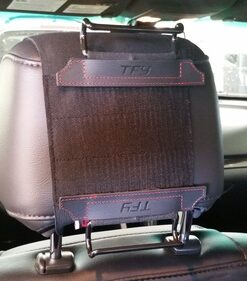 TFY Universal Car Headrest Mount, Fits 7-11 Inch Tablets - iPad, Samsung Galaxy Tab & Note, Adjustable Strap, Detachable, Portable, No Protruding Parts 41 61QrkNpxNqL 1