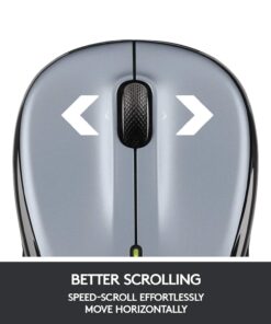 Logitech Wireless Mouse M325 with Designed-For-Web Scrolling - Light Silver 27 61Qt6k8zL