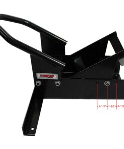 Extreme Max 5001.5010 Motorcycle Wheel Chock, Black Standard 42 61Qwq7SP 9L