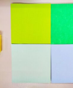 Post-it Super Sticky Recycled Notes, 3x3 in, 24 Pads, 2x the Sticking Power, Poptimistic, Bright Colors, 30% Recycled Paper (654-24SST-CP) 40 61QxVwDguJL